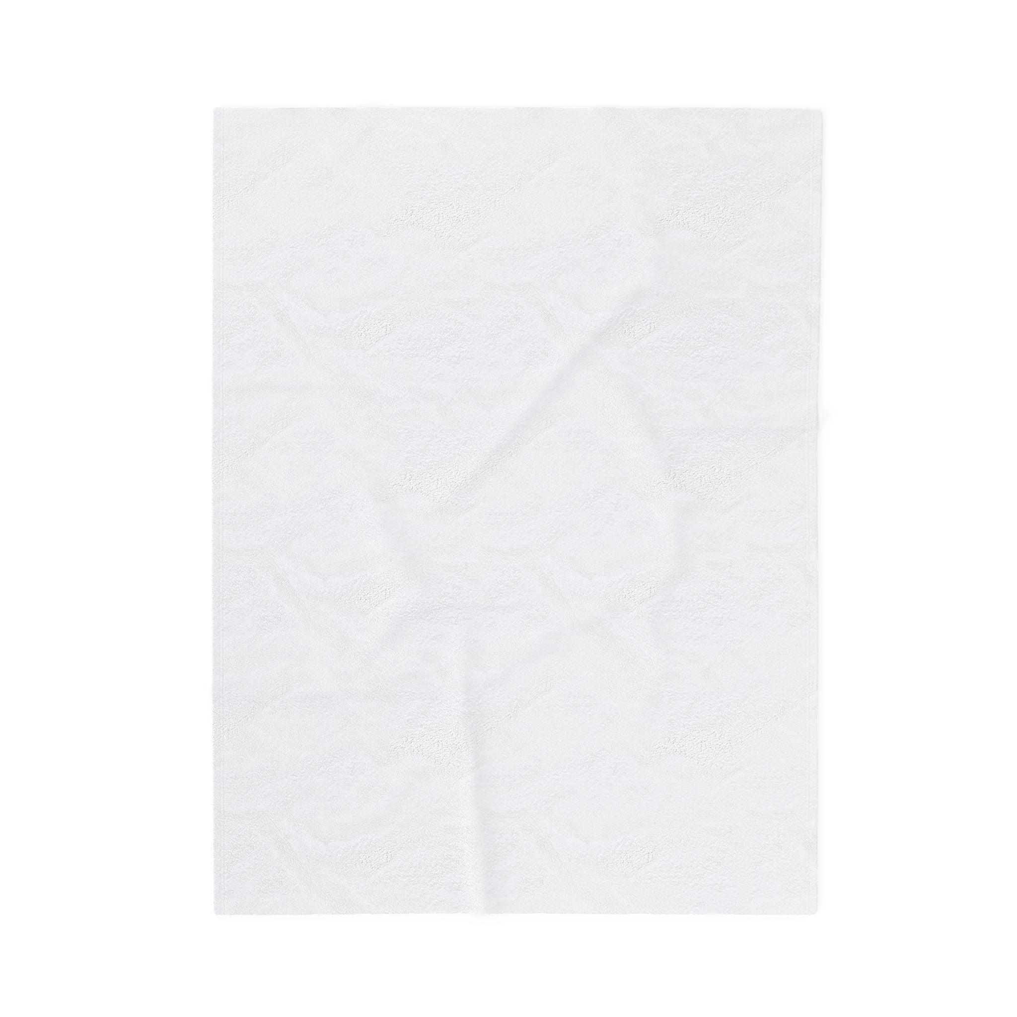 Bow Girl™ Ghost Velveteen Plush Blanket - Purple
