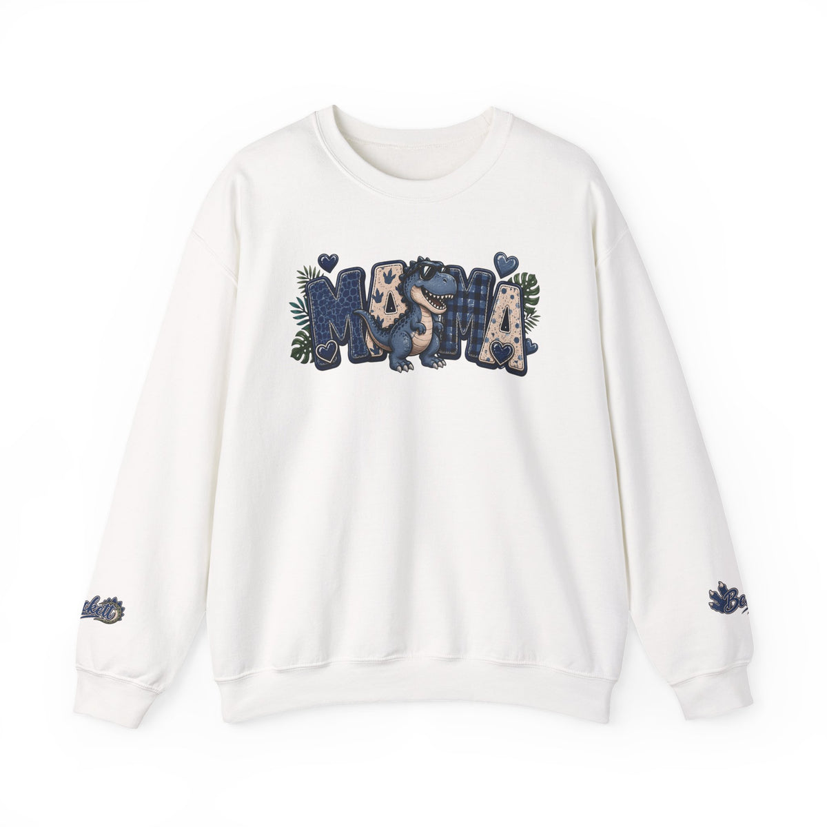 MAMA Crewneck Sweatshirt (personalized) BOY DINO - BECKETT