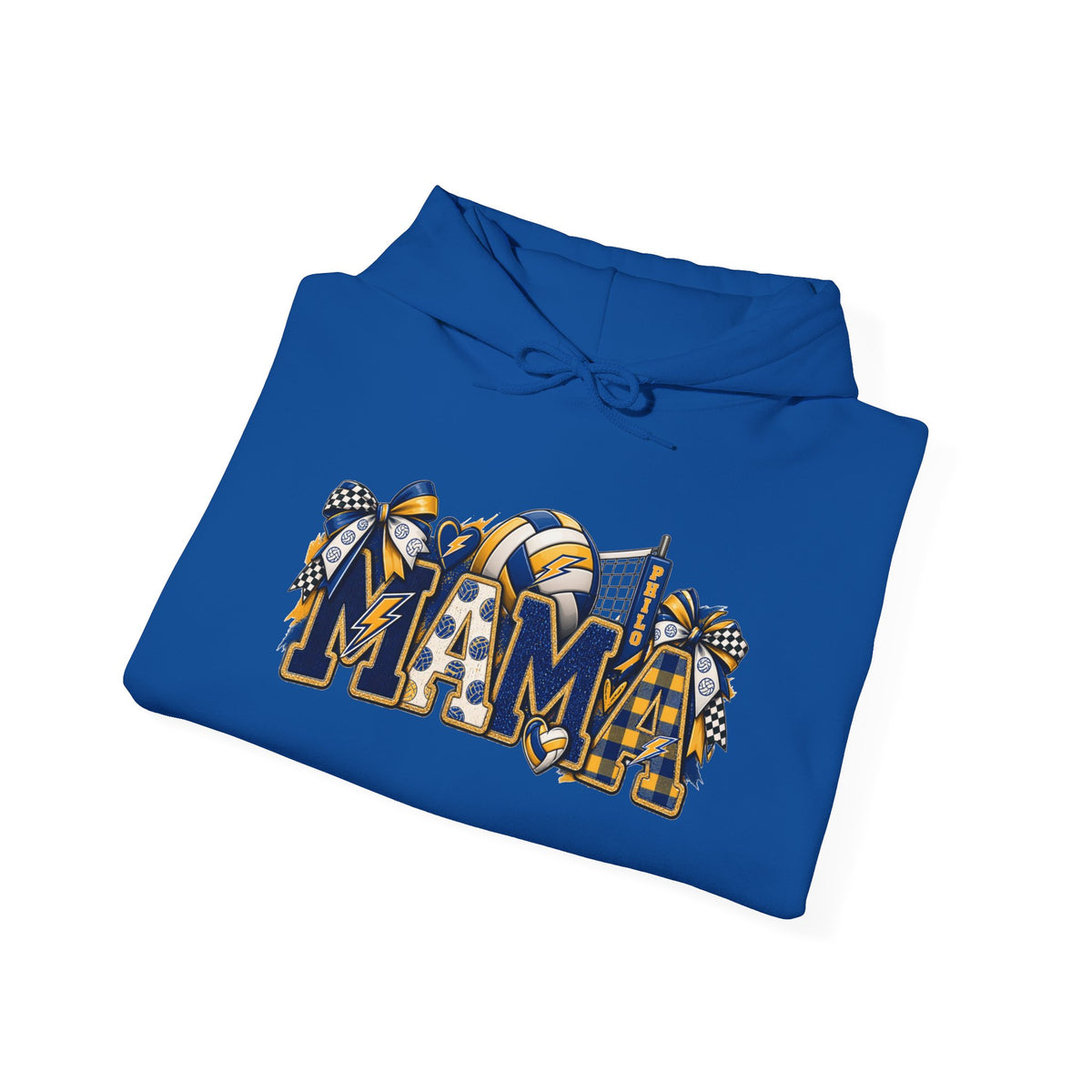 Mama Graphic Hoodie — Mama Pullover VOLLEYBALL