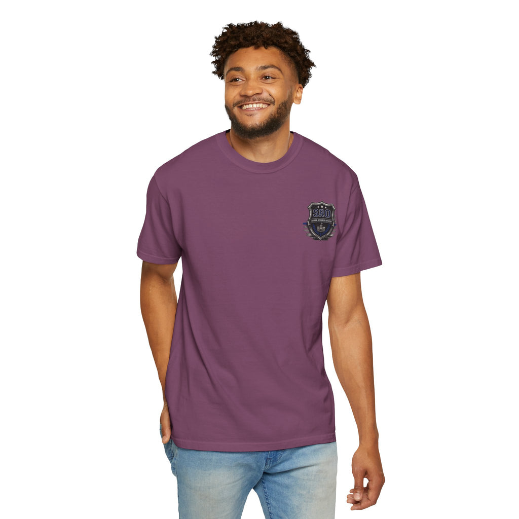 School Resource Officer Tribute T-Shirt — "SRO"