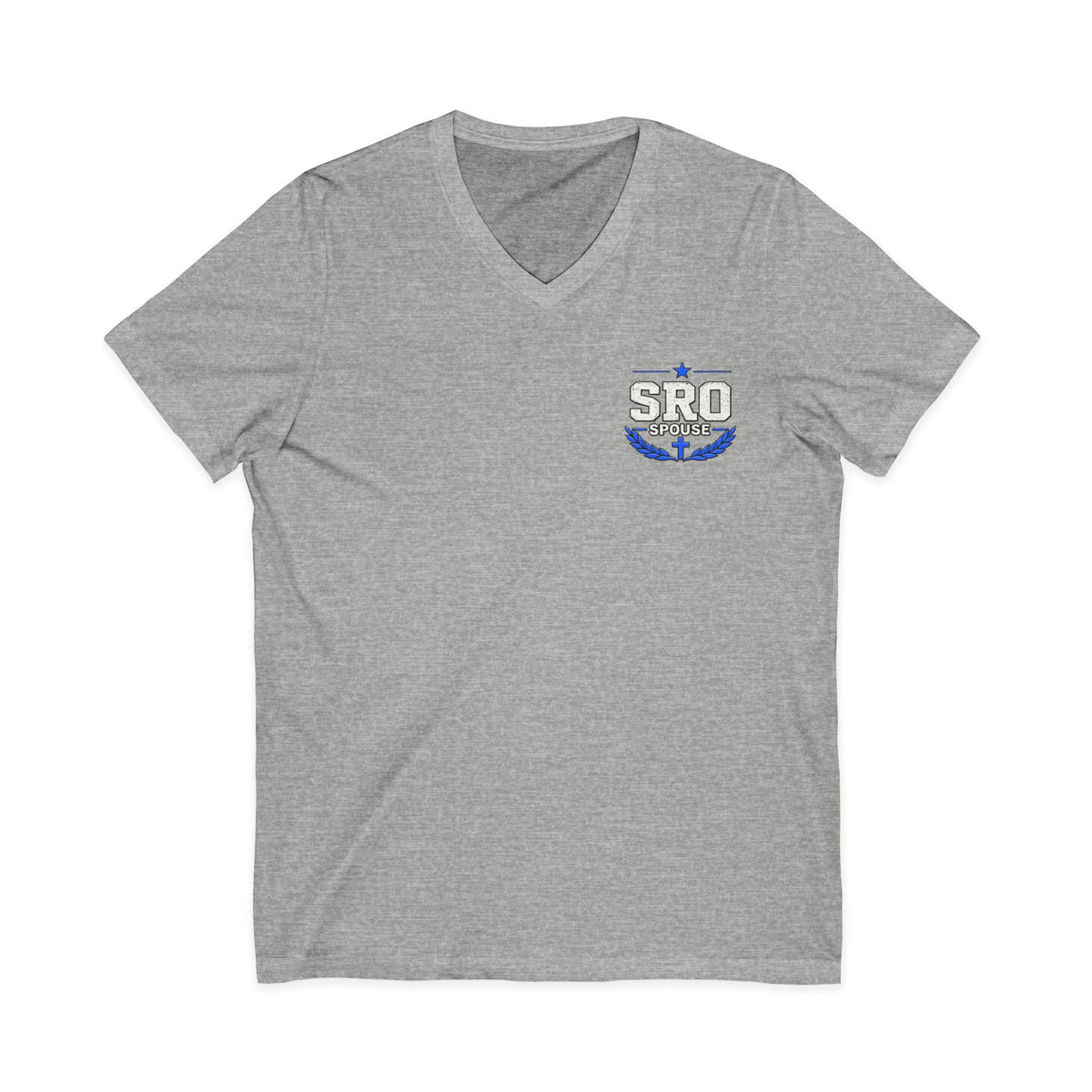 SPOUSE SRO V-Neck Tee — "Called to Protect"