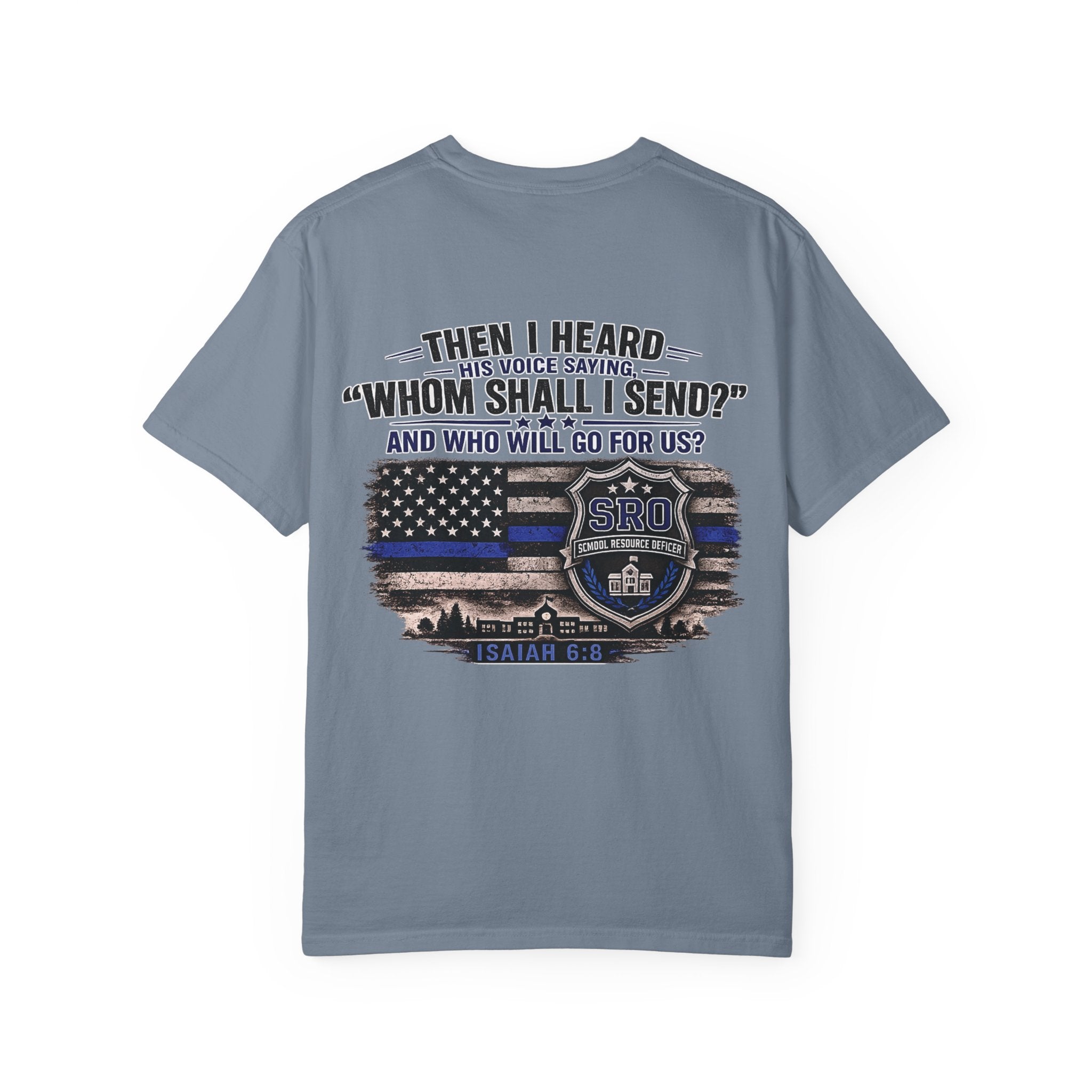 School Resource Officer Tribute T-Shirt — "SRO"