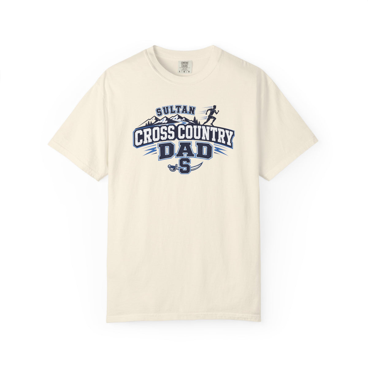 Cross Country Dad TShirt Sultan High School Running Team Tee