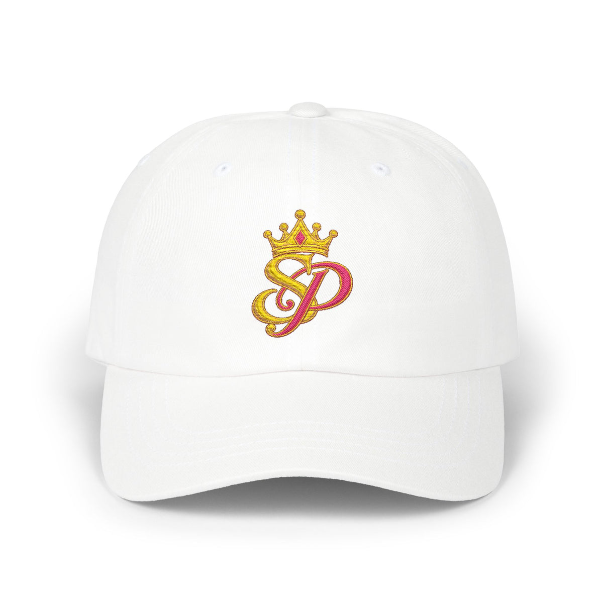 Crowned SP Embroidered Monogram Hat