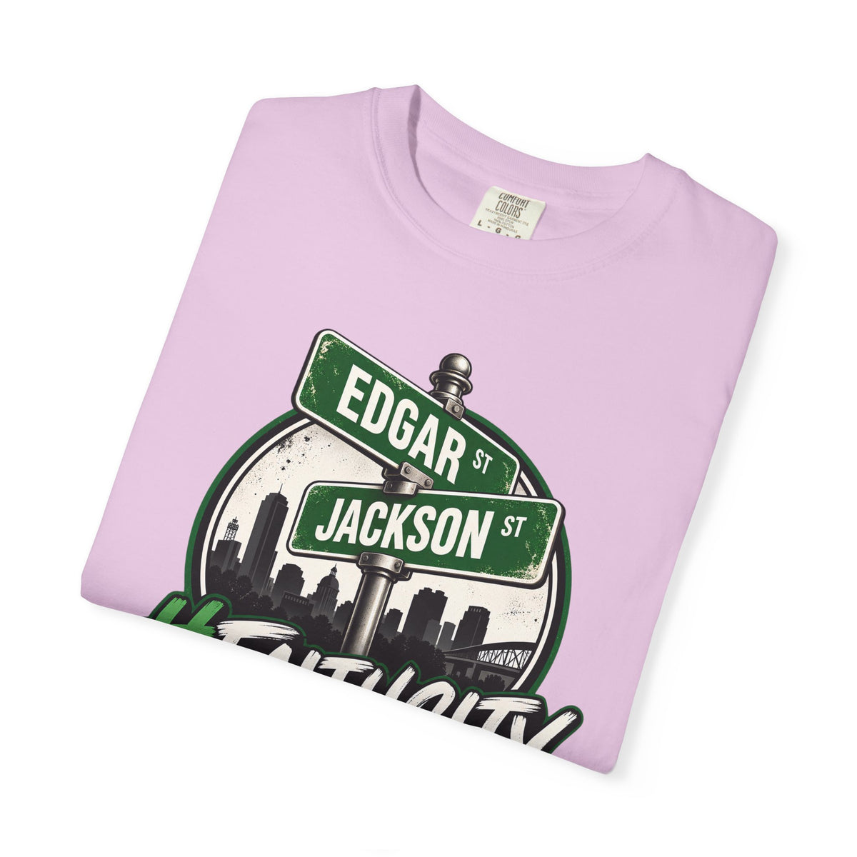 FaithCity Edgar Jackson Street Sign Skyline Tee
