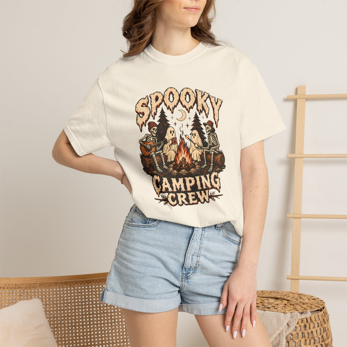Spooky Camping Crew Tee