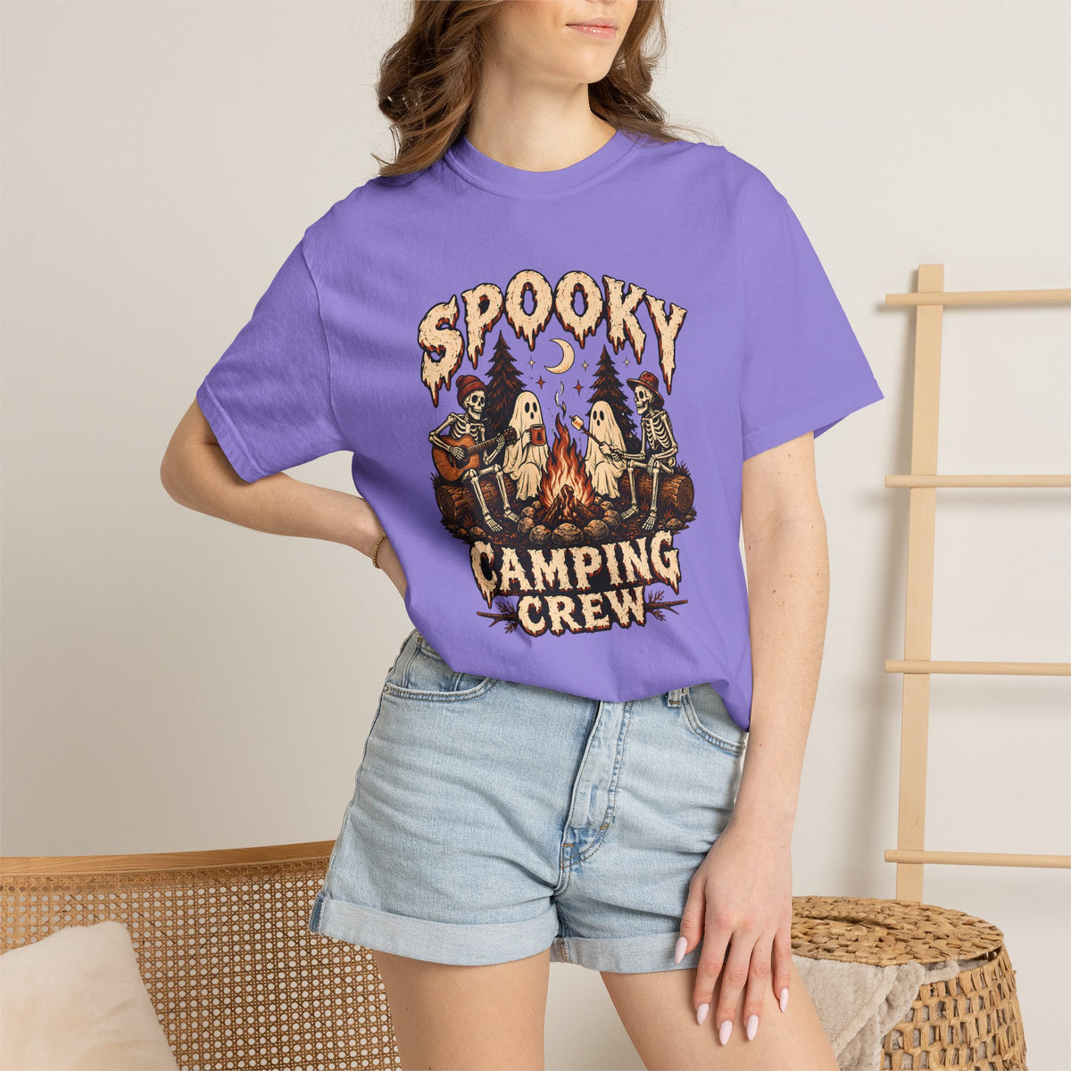 Spooky Camping Crew Tee