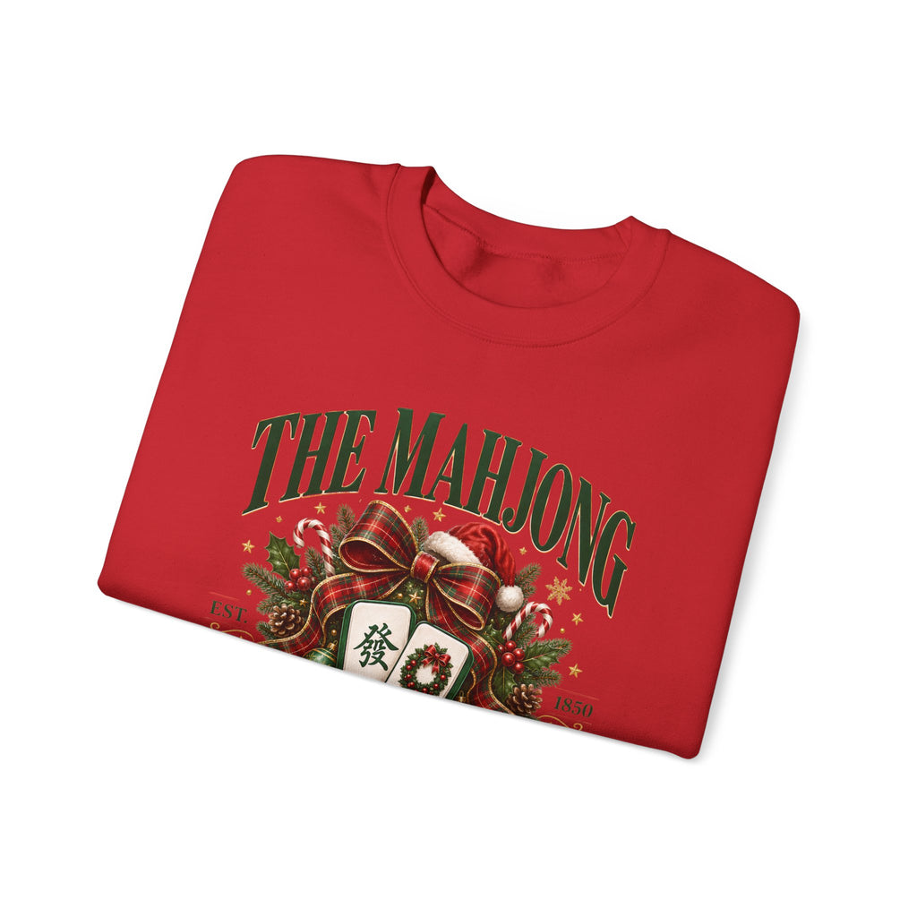 Mahjong Social Club Crewneck - CHRISTMAS