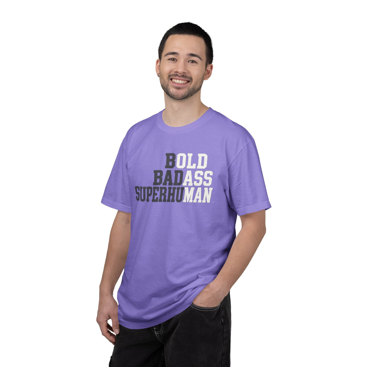 Old Badass Superhuman T-Shirt — Funny Retro Gift for Men, Dad & Birthday