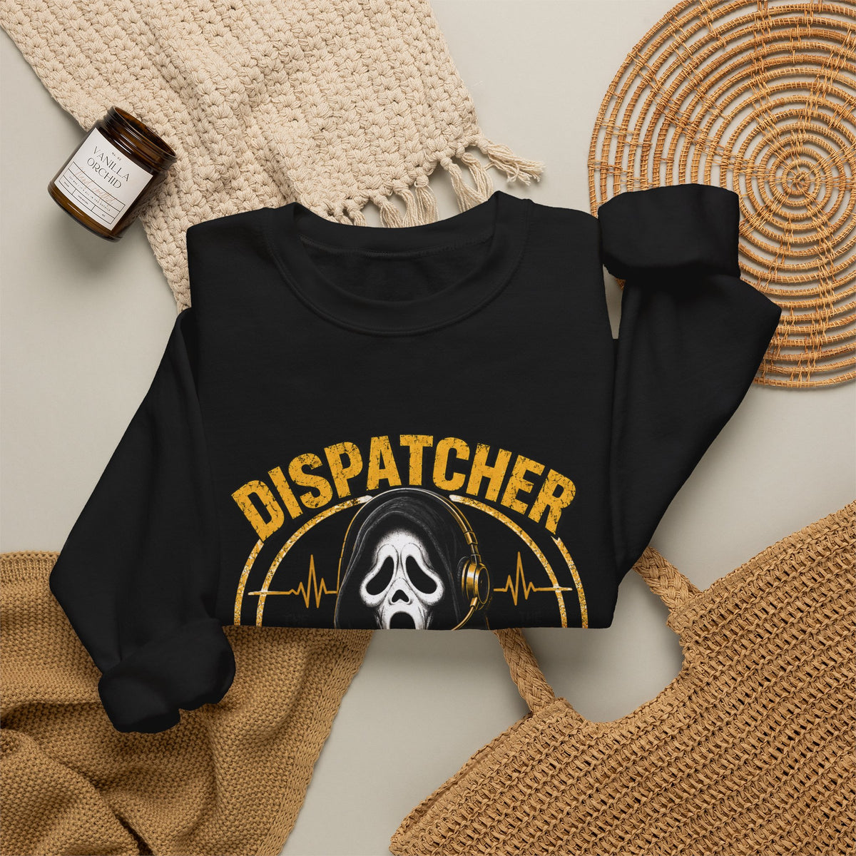 Dispatcher 911 Crewneck Sweatshirt — "We Hear It All, We Handle It All" Support Tee
