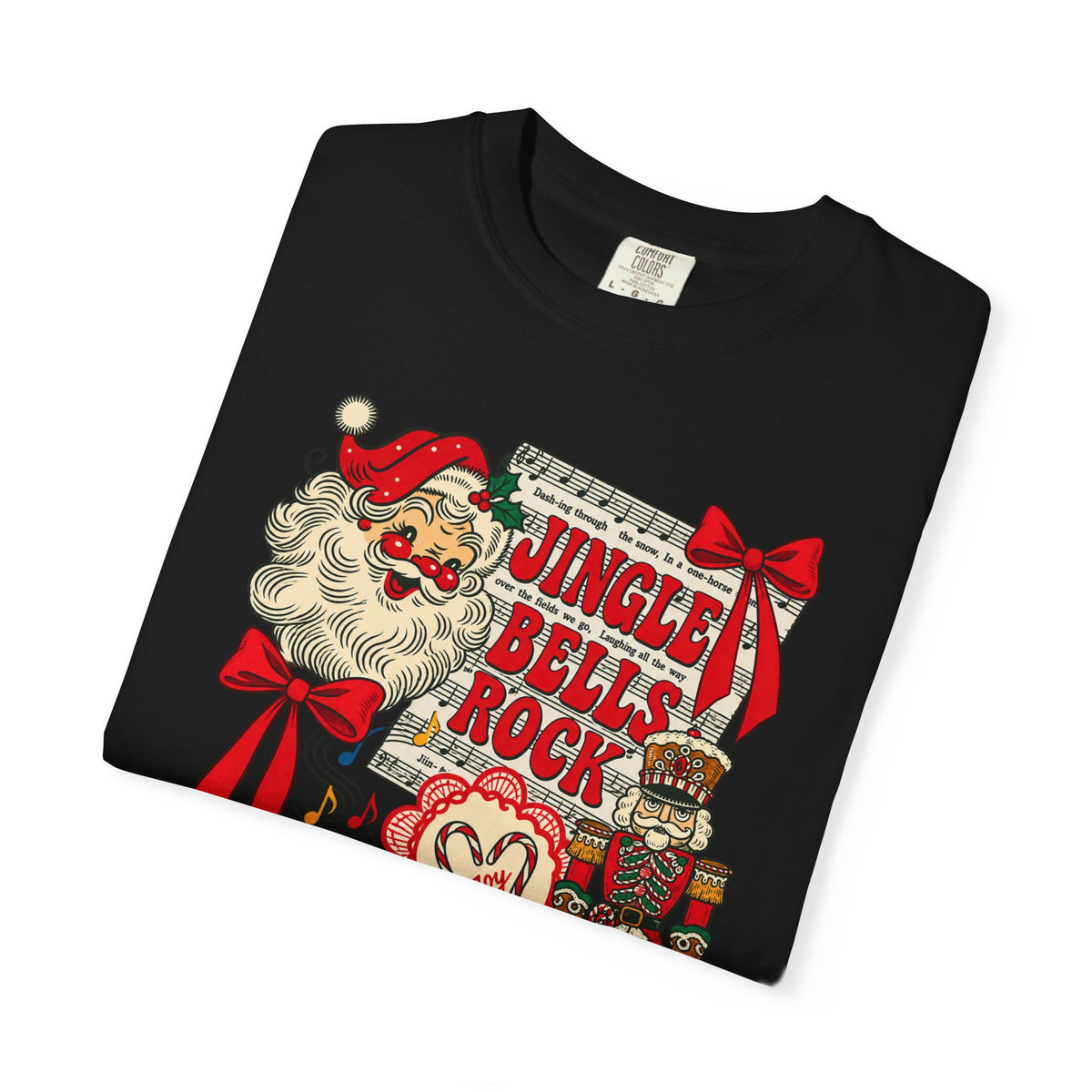 Jingle Bells Rock Christmas T‑Shirt White