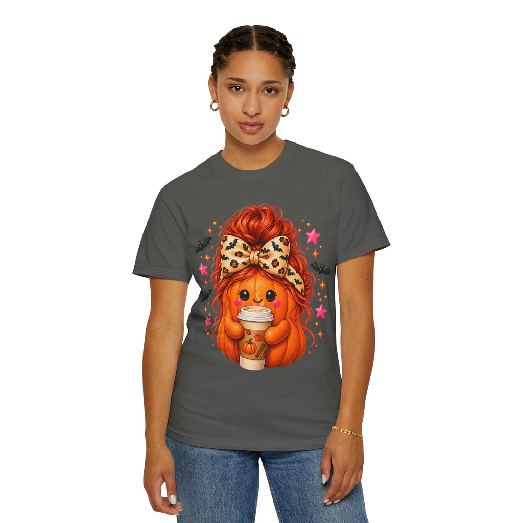 Pumpkin Spice T-Shirt – Cute Fall Coffee Graphic Tee