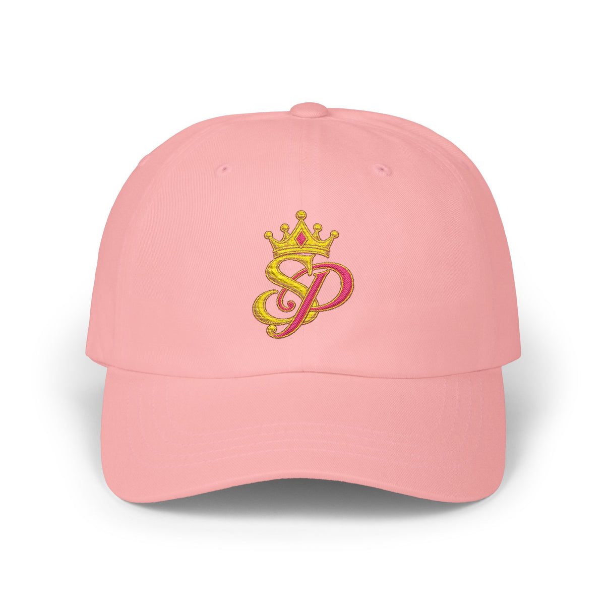 Crowned SP Embroidered Monogram Hat