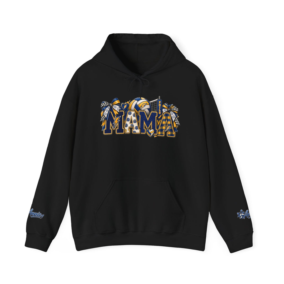 Mama Graphic Hoodie — Mama Pullover VOLLEYBALL