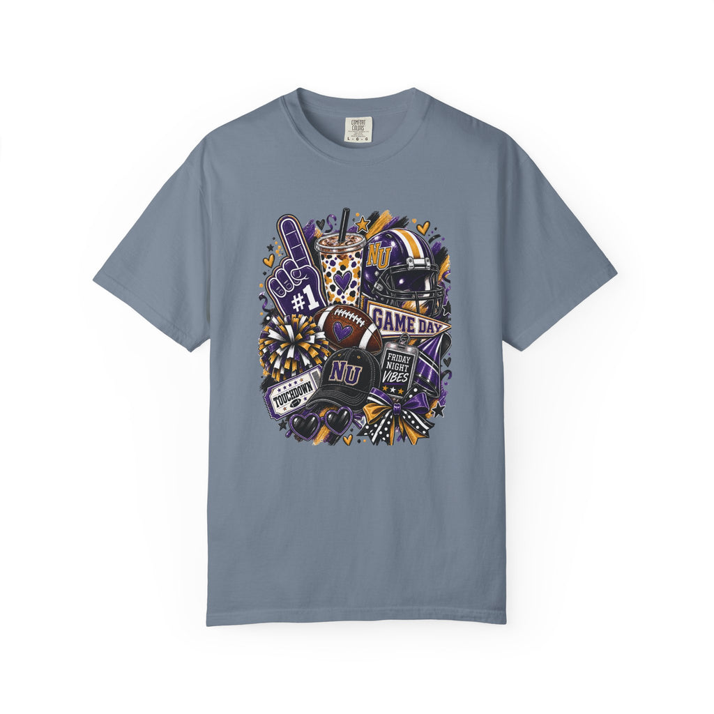 Game Day Football NU Tiger Fan Tee