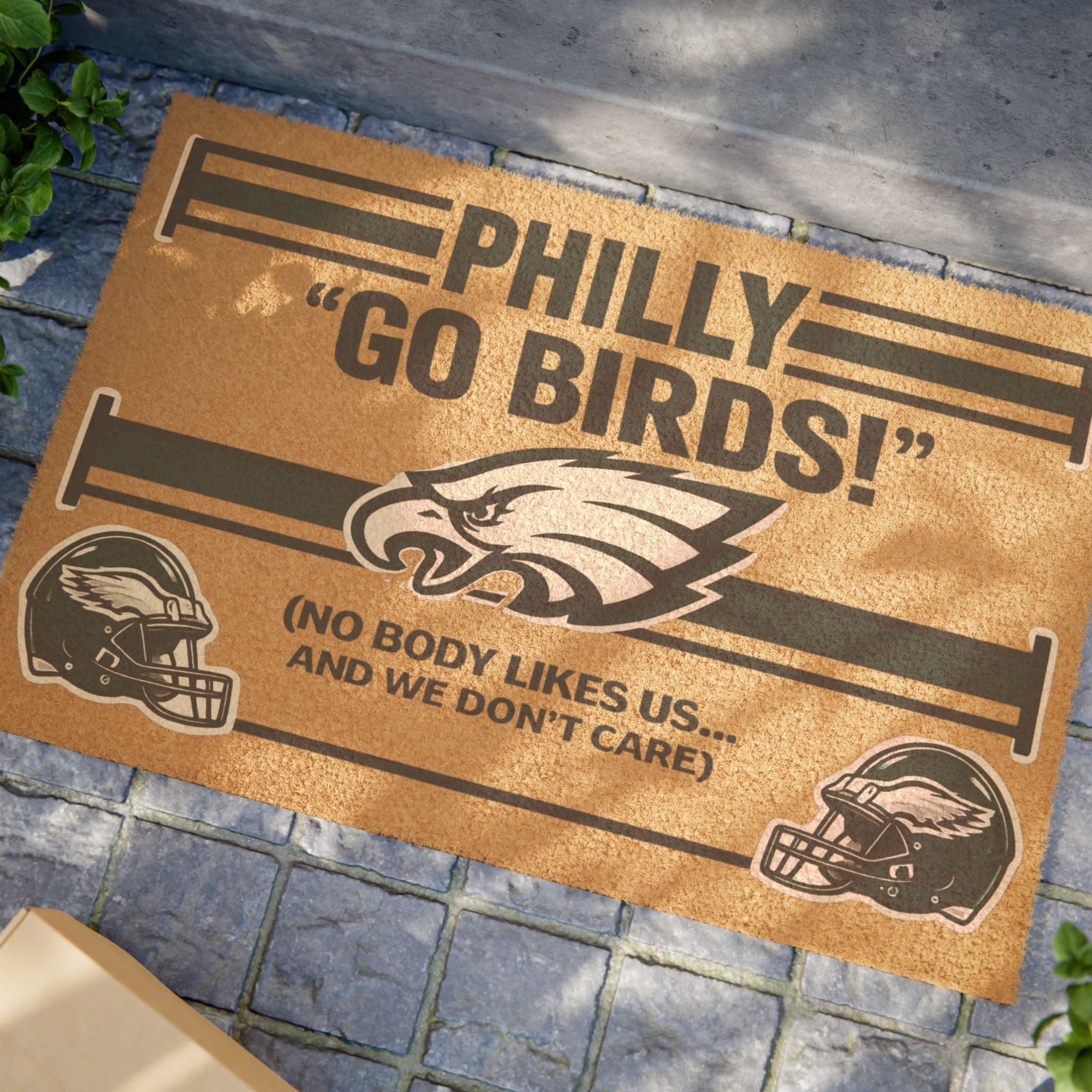 Philadelphia Eagles “Go Birds!” Doormat — NFL Team Welcome Mat