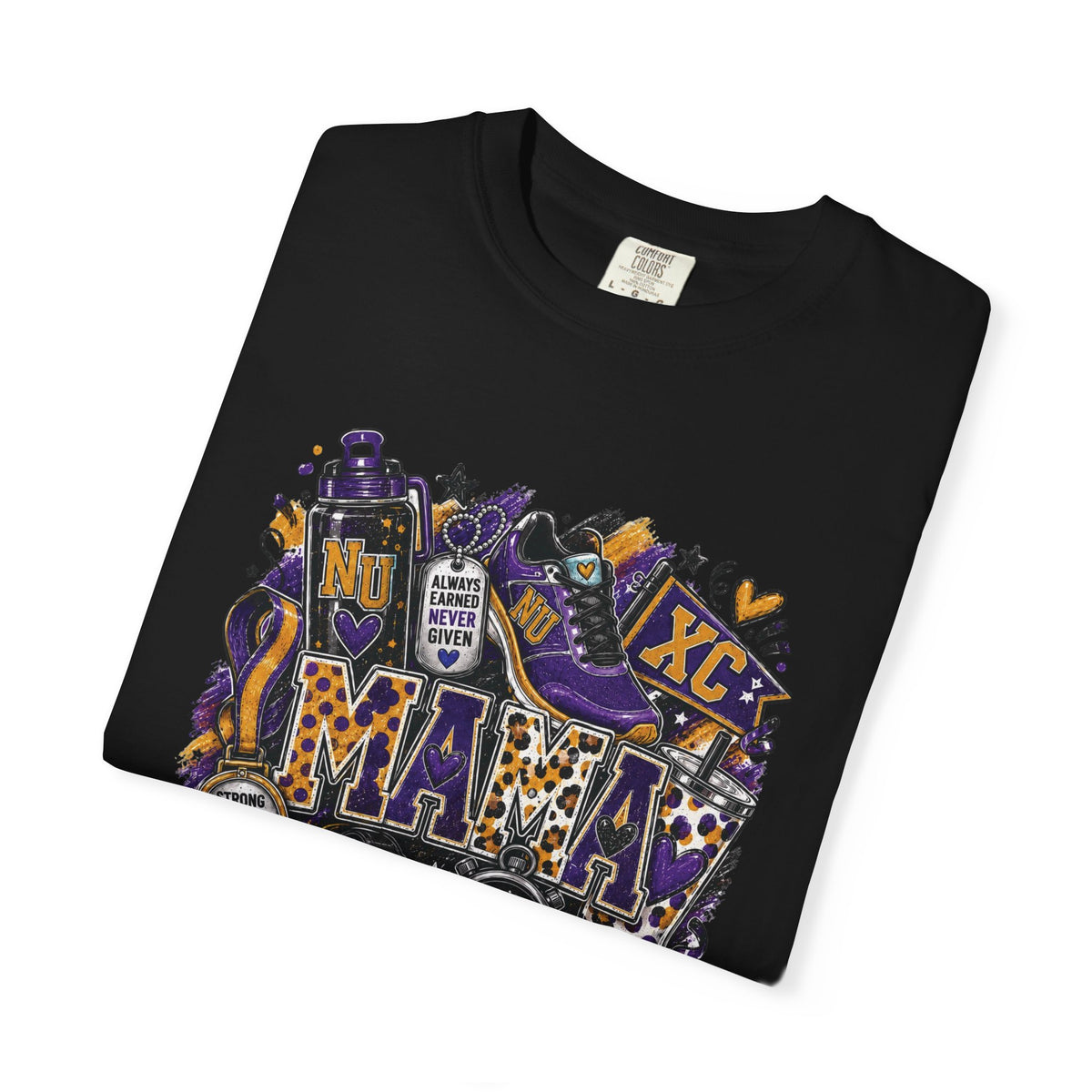 XC Mama Race Day TShirt 2026 Cross Country Mom Support Tee