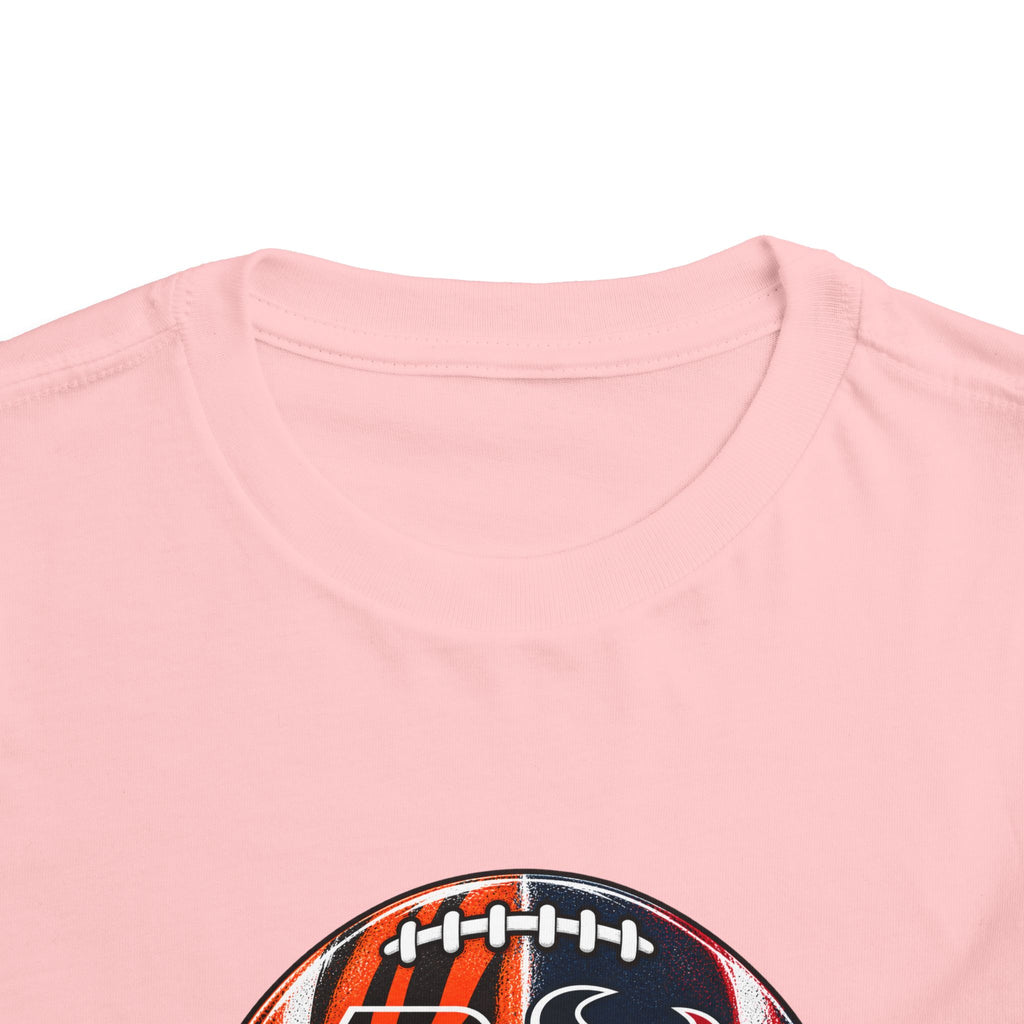 Toddler Split Team Football Tee