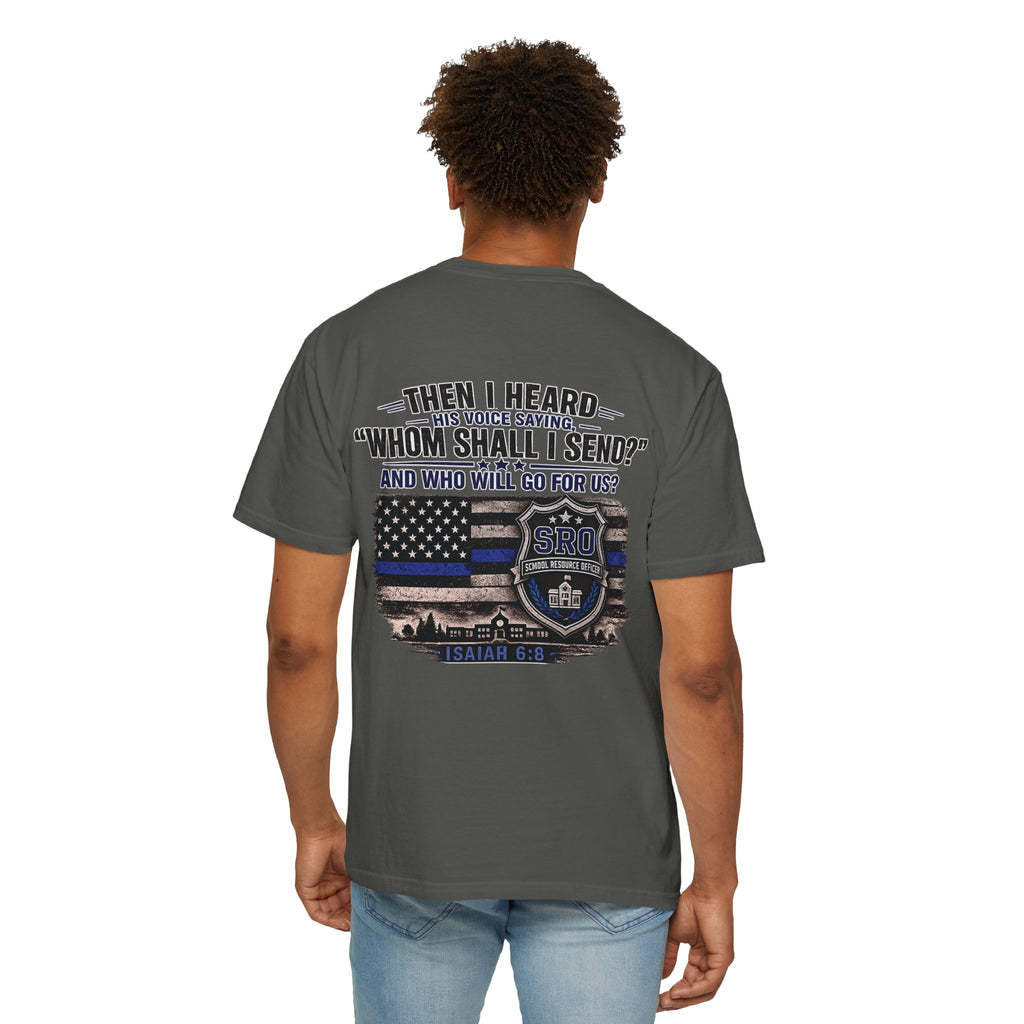 School Resource Officer Tribute T-Shirt — "SRO"
