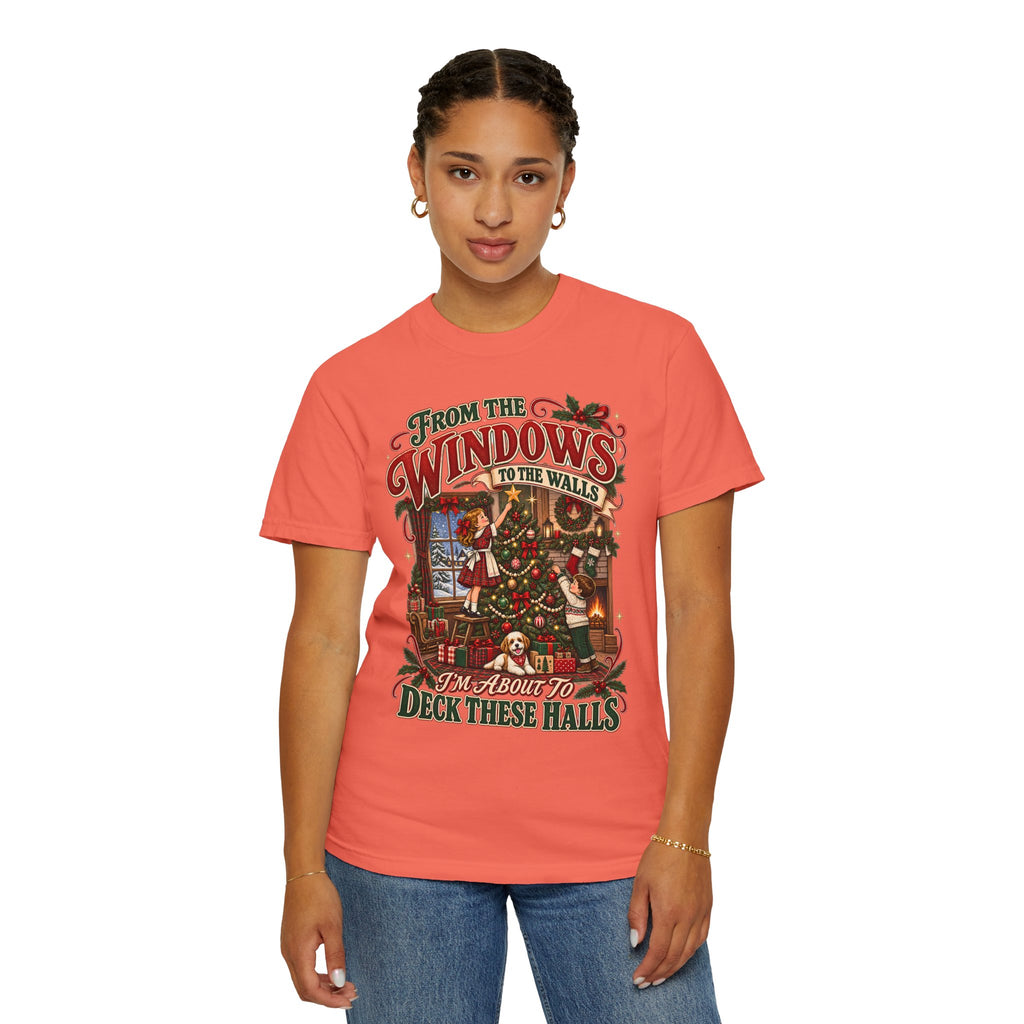 Christmas Deck These Halls Tee
