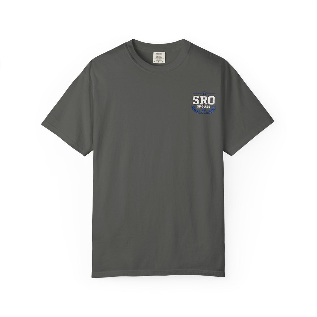SPOUSE School Resource Officer Tribute T-Shirt — "Then I Heard His Voice Saying: Whom Shall I Send?"