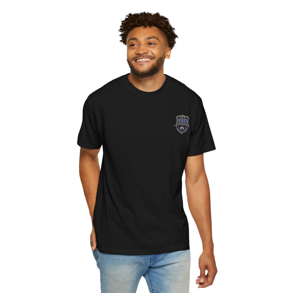 School Resource Officer Tribute T-Shirt — "Then I Heard His Voice Saying: Whom Shall I Send?"