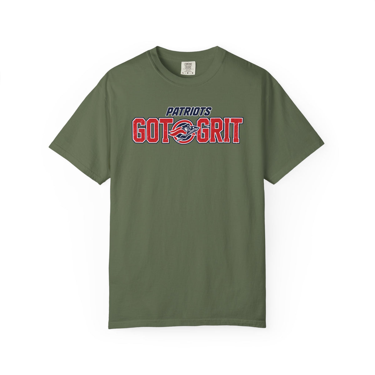 Patriots Got Grit TShirt Grit Acronym Back Graphic
