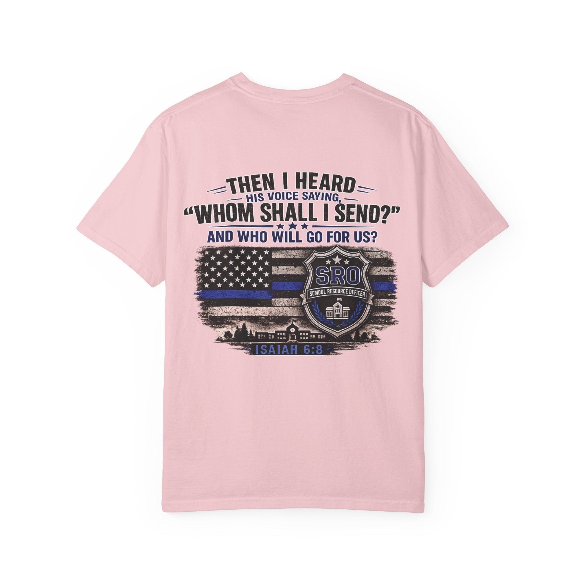 School Resource Officer Tribute T-Shirt — "SRO"