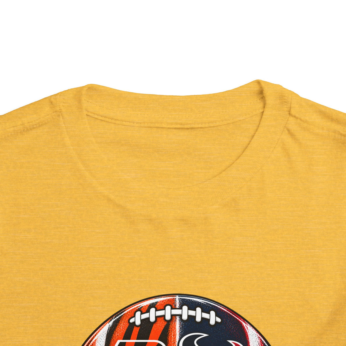 Toddler Split Team Football Tee