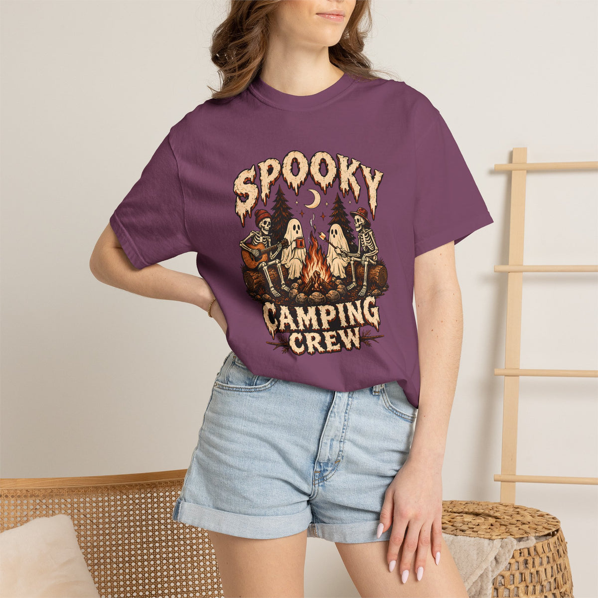 Spooky Camping Crew Tee