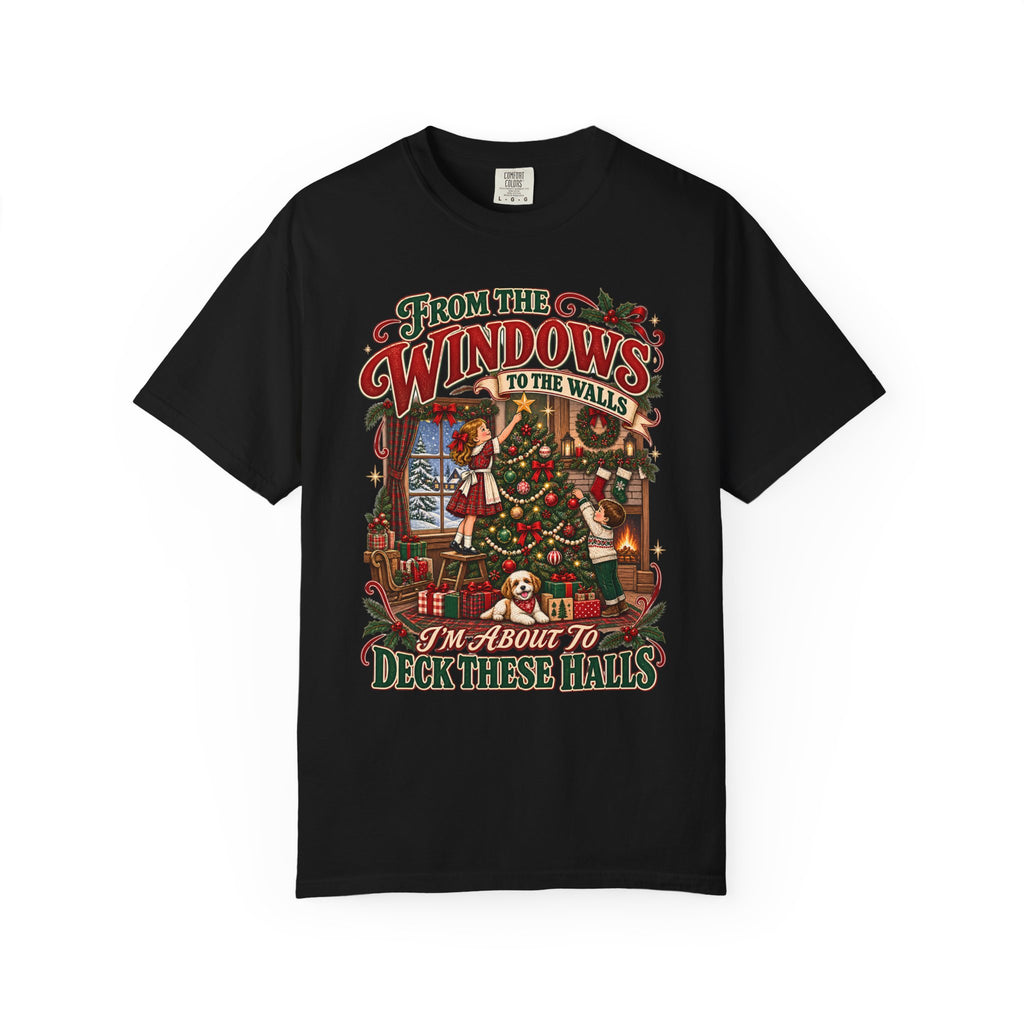 Christmas Deck These Halls Tee