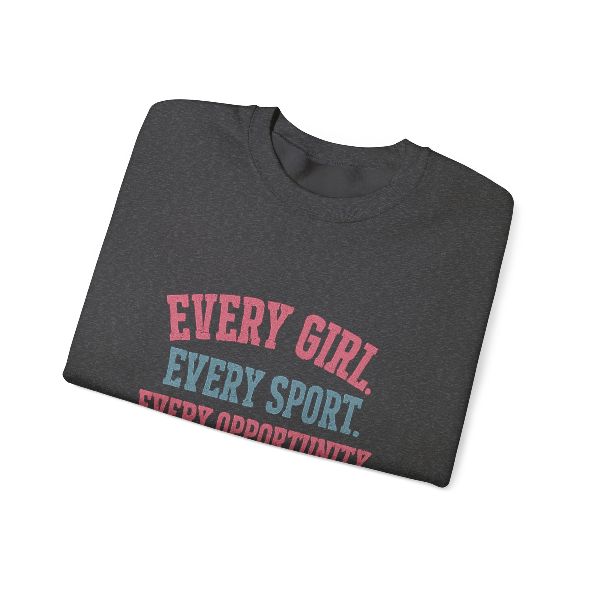 Stand Together™ Unisex Crewneck Sweatshirt | Every Girl. Every Sport. Every Opportunity.
