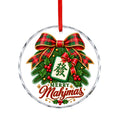 Mahjong Christmas Ornament