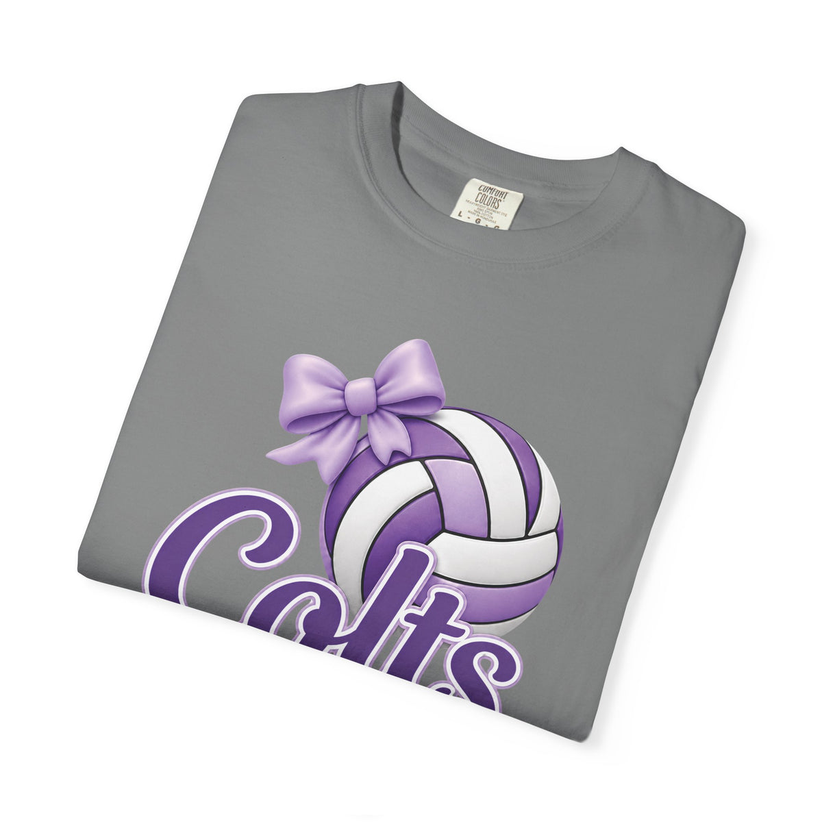 Colts Volleyball Purple Tee
