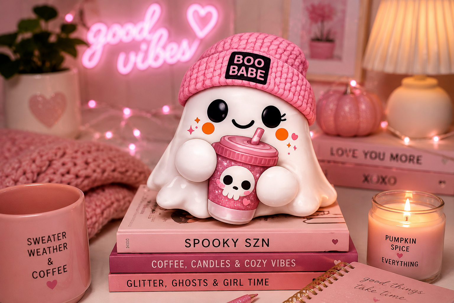 Ghost Girls Shaped Pillow | The Everyday Girls Collection