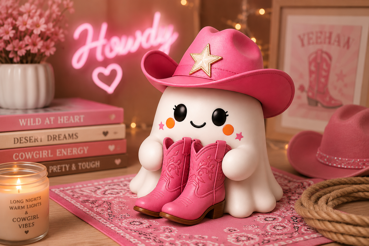 Ghost Girls Shaped Pillow | The Everyday Girls Collection