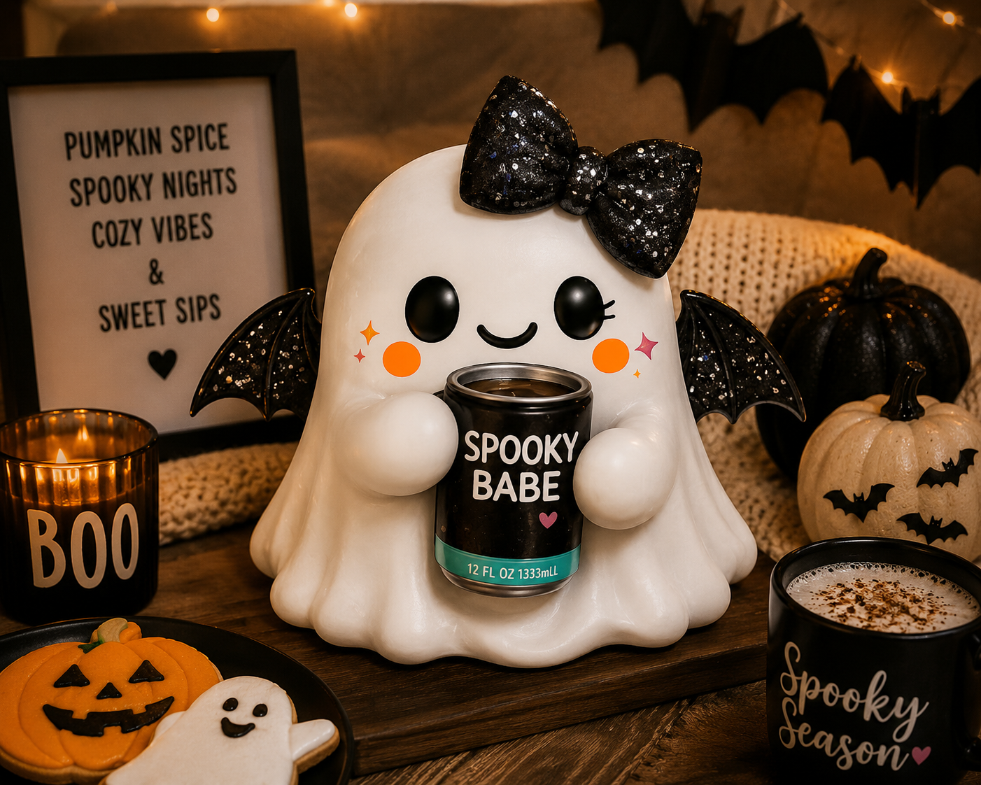 Ghost Girls Shaped Pillow | The Everyday Girls Collection