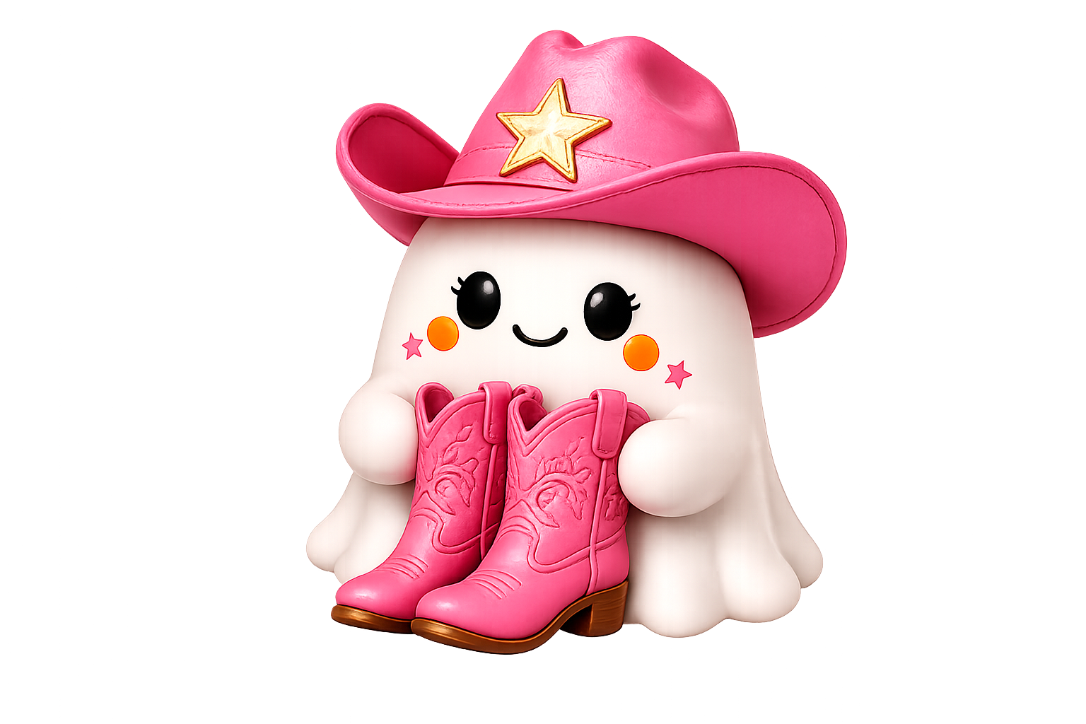 Ghost Girls Shaped Pillow | The Everyday Girls Collection