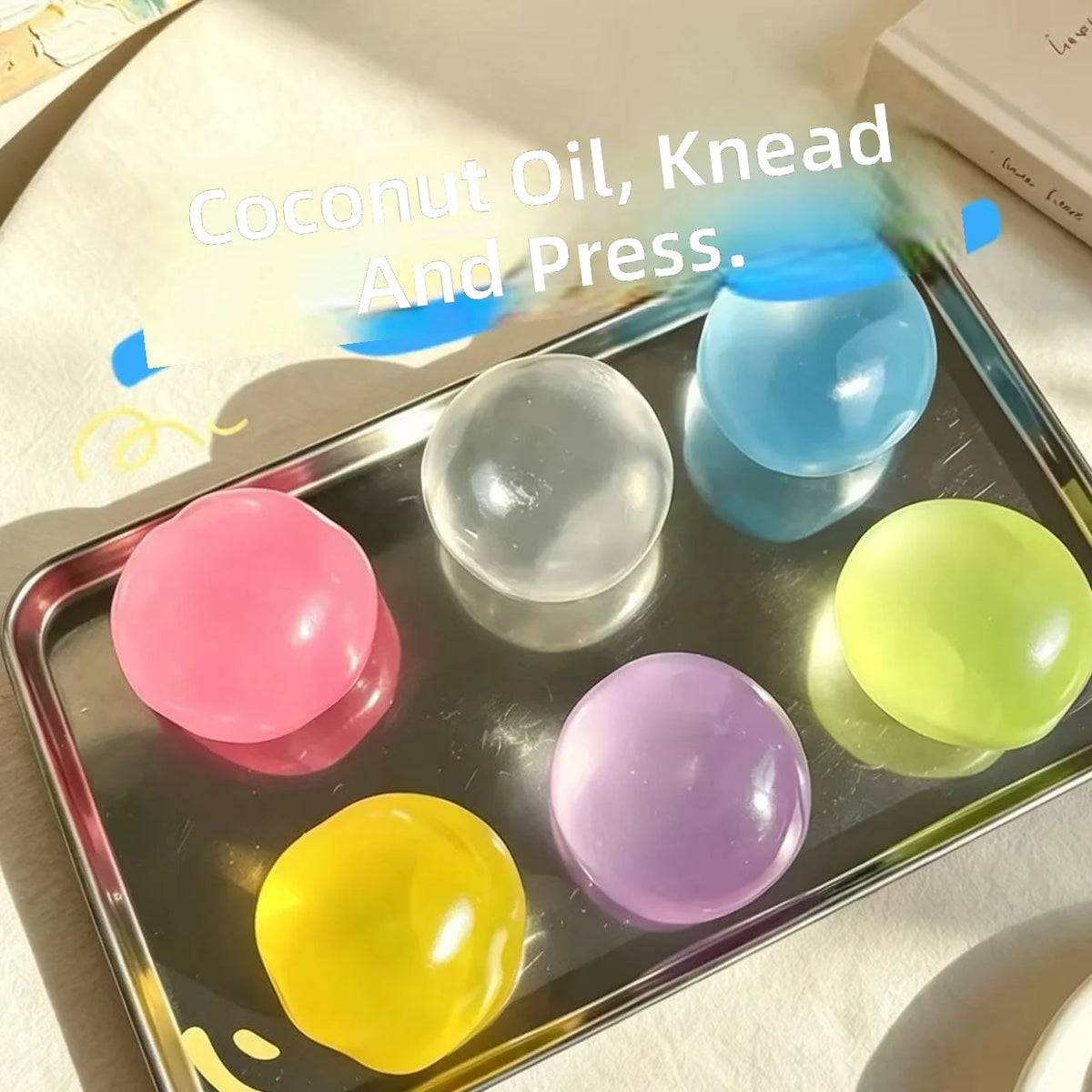 Moonlight Coconut Slow-Rise Sensory Squishy