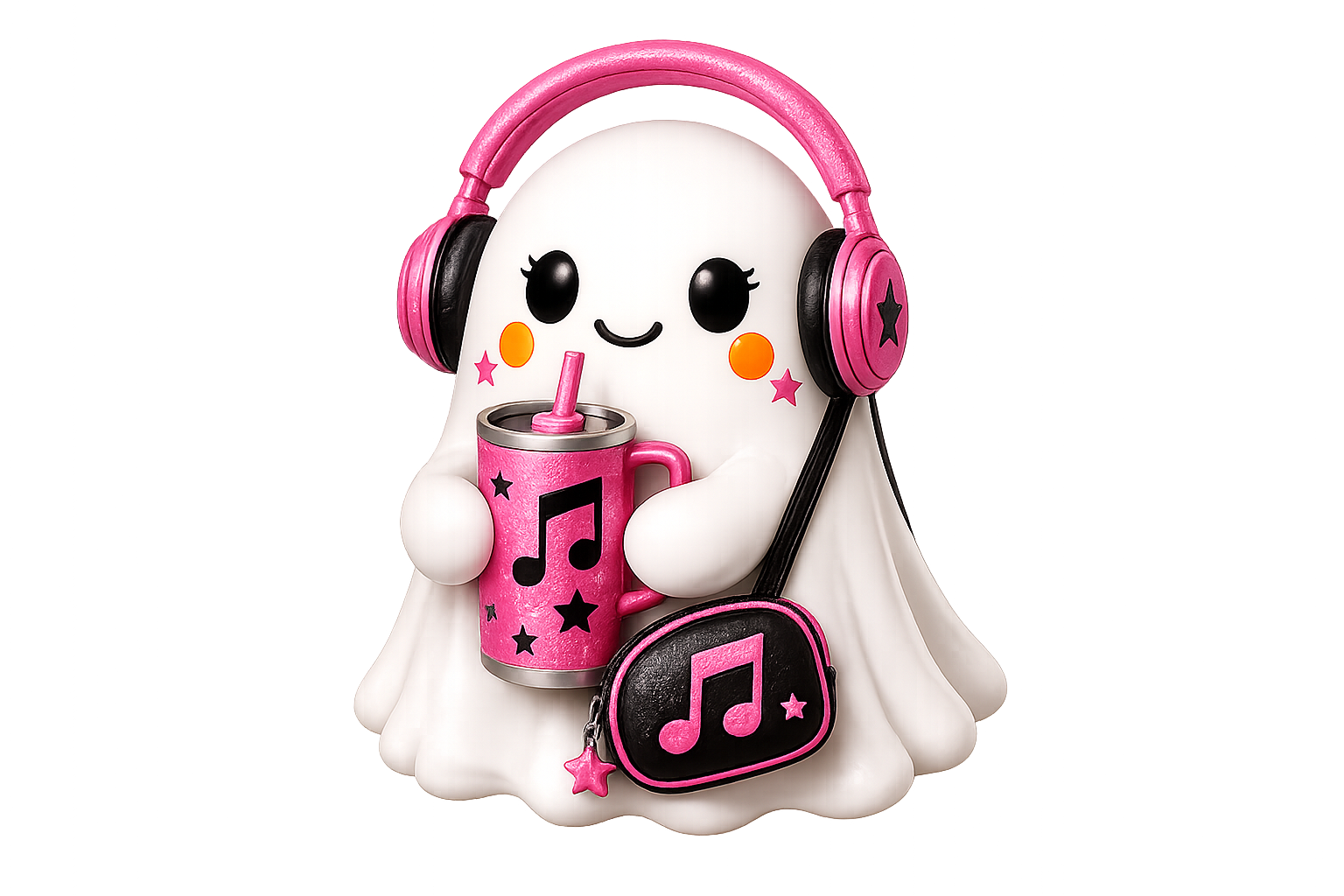 Ghost Girls Shaped Pillow | The Everyday Girls Collection