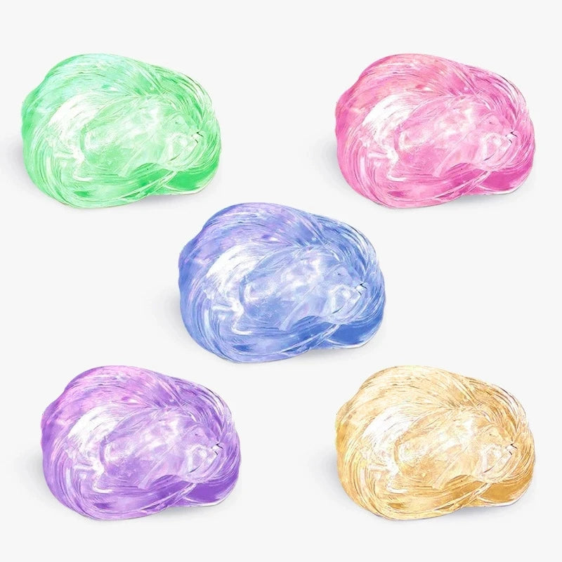 Reusable Crystal Bounce Putty – Stretch, Shape & Squish