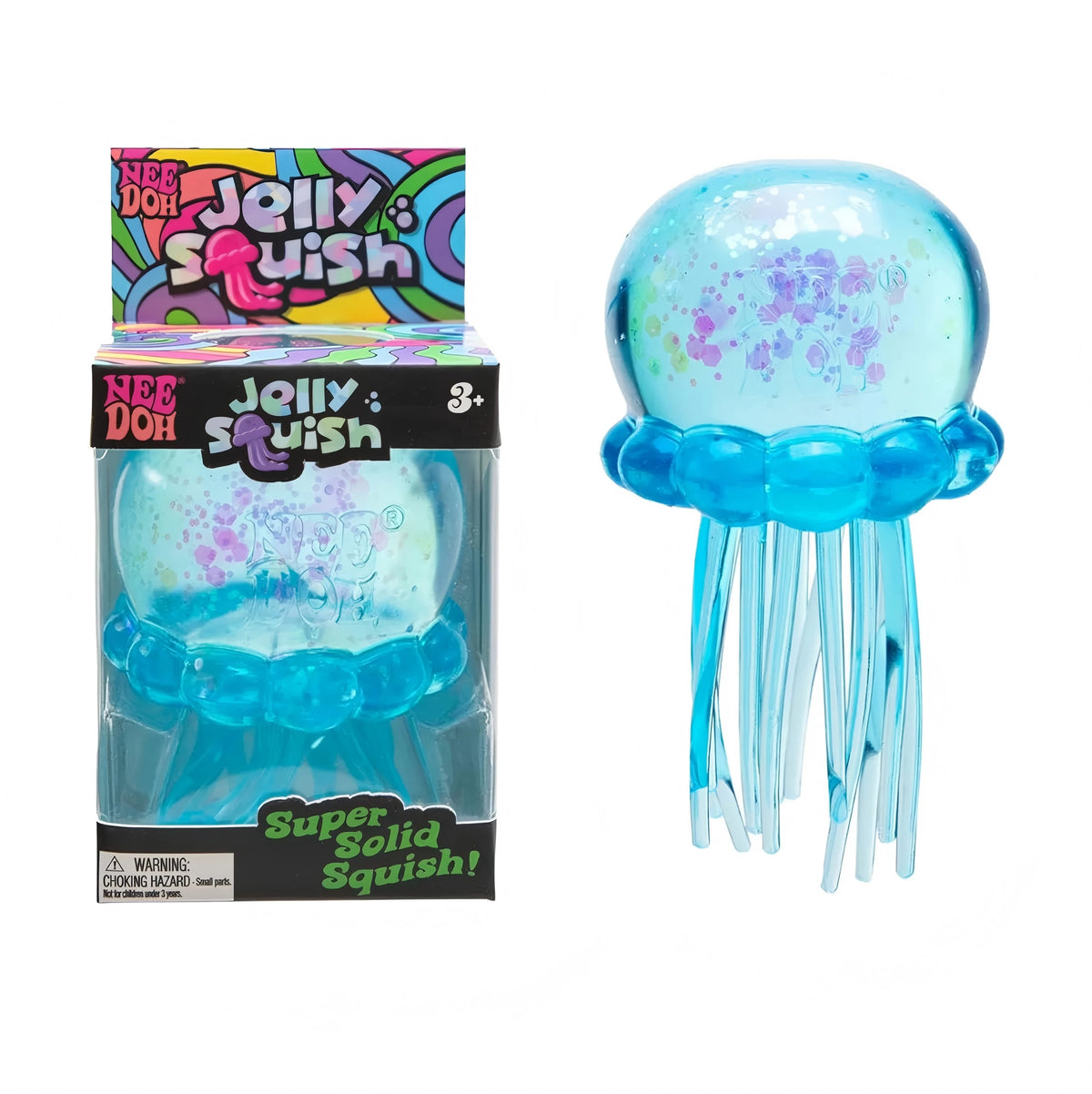 Trending Jelly Squish Duo – Jellyfish & Cube Sensory Fidgets