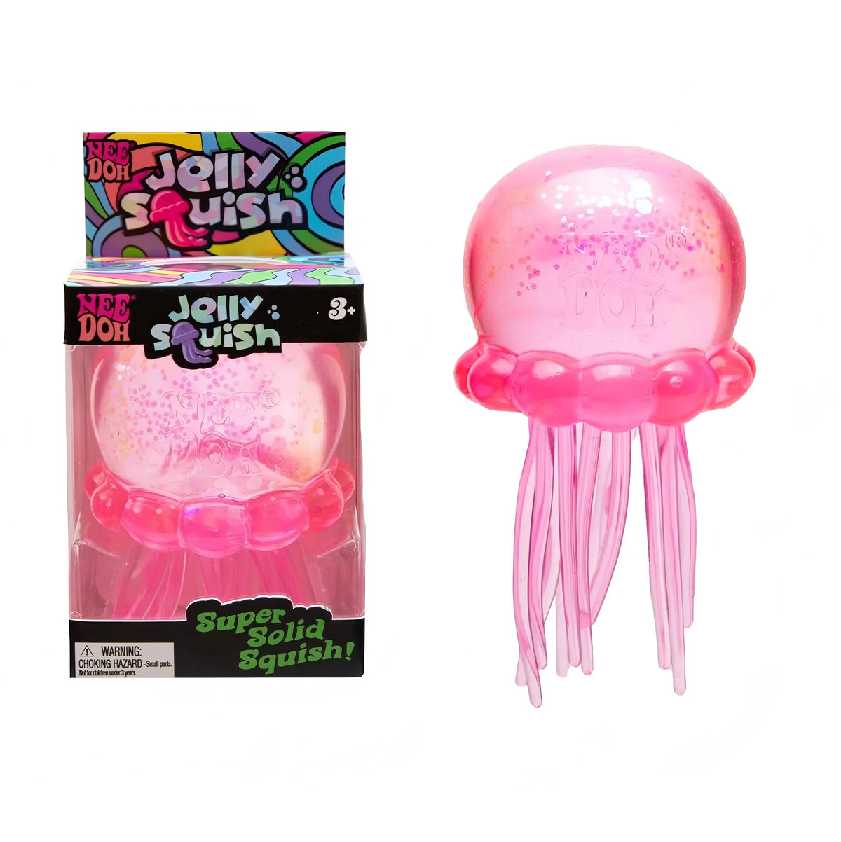 Trending Jelly Squish Duo – Jellyfish & Cube Sensory Fidgets