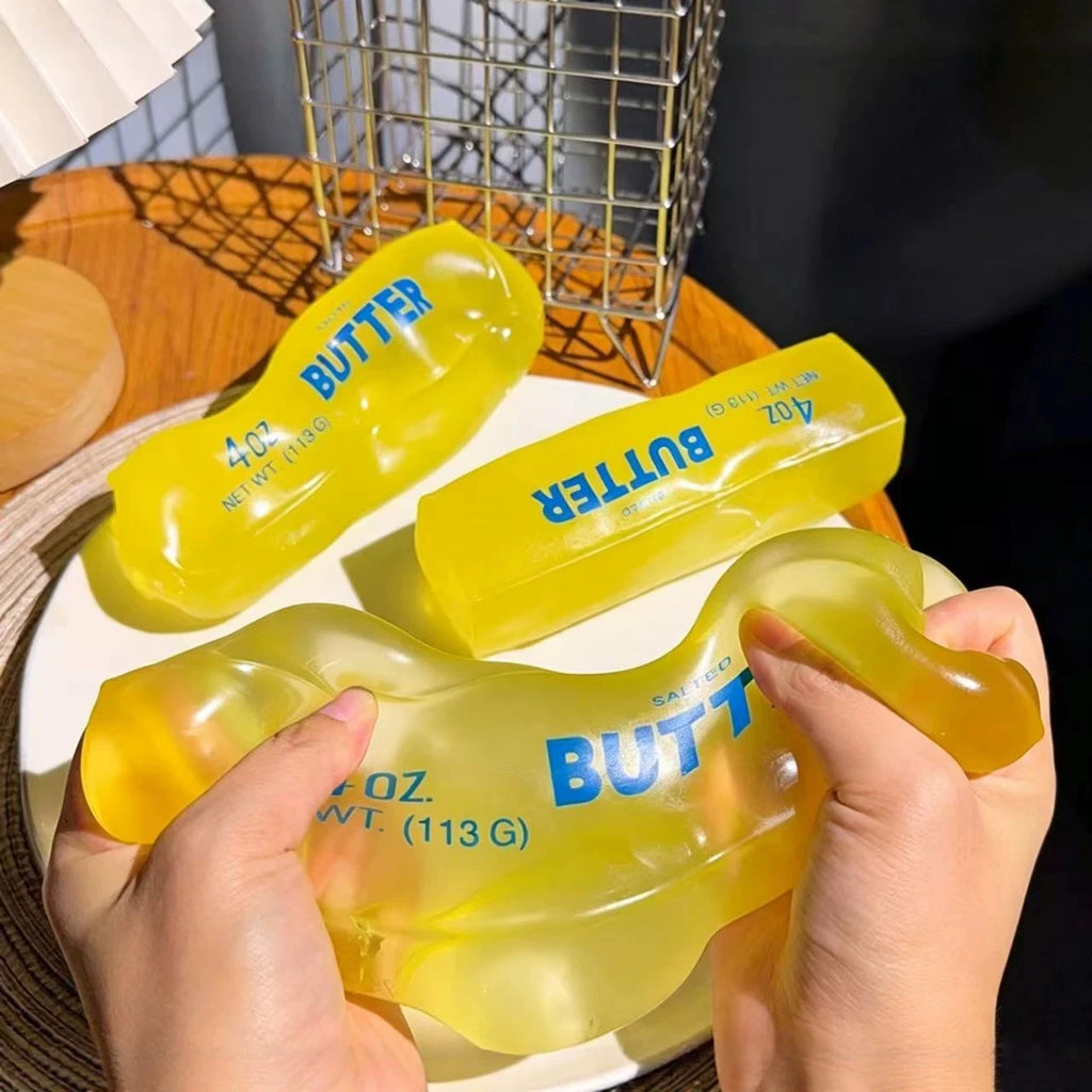 Moldable Butter Stick Sensory Squishy – 1 to 4 Pack