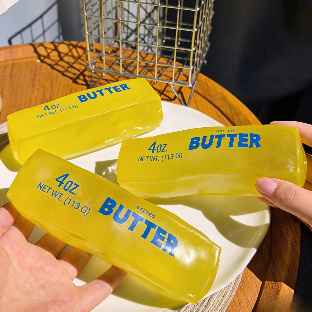 Moldable Butter Stick Sensory Squishy – 1 to 4 Pack