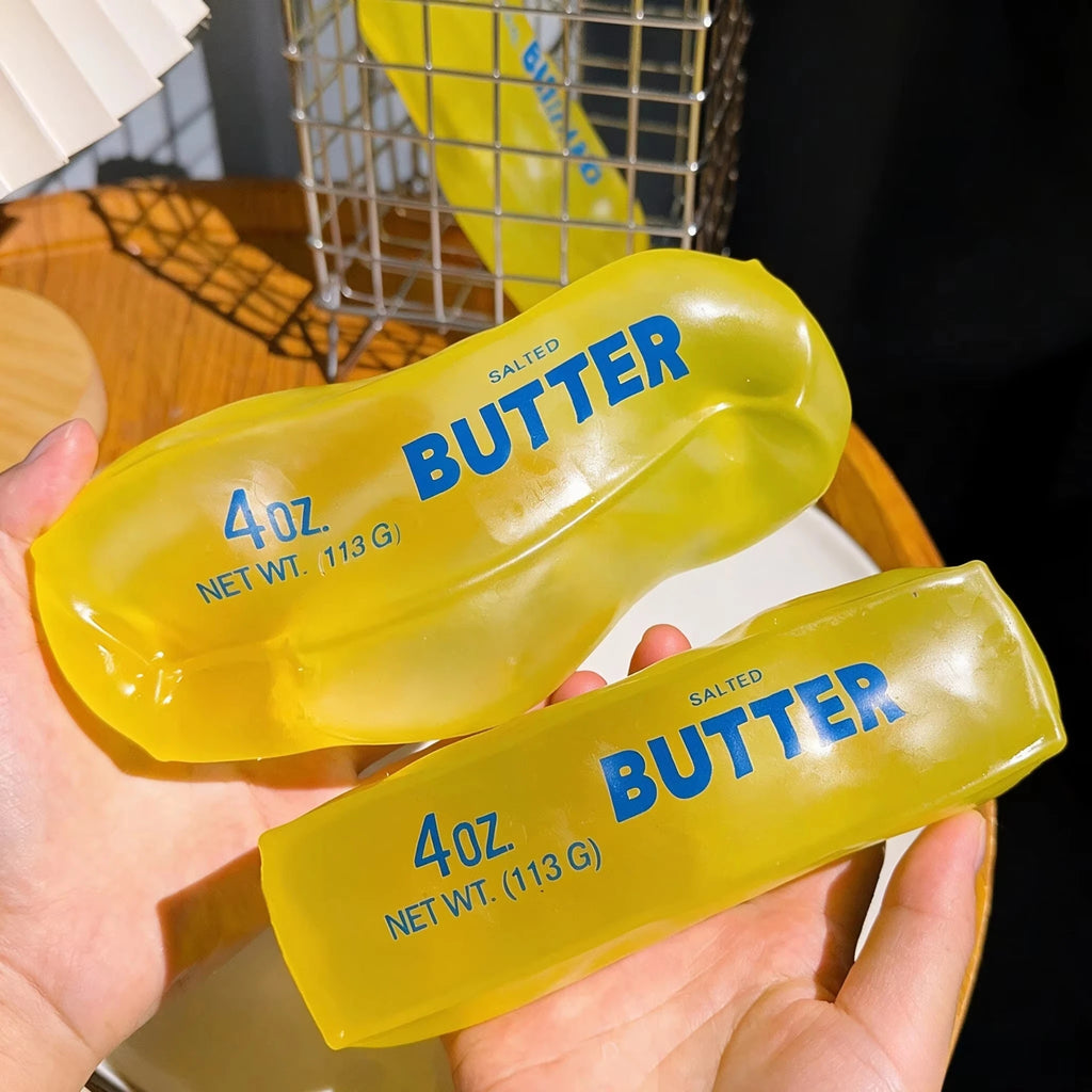 Moldable Butter Stick Sensory Squishy – 1 to 4 Pack