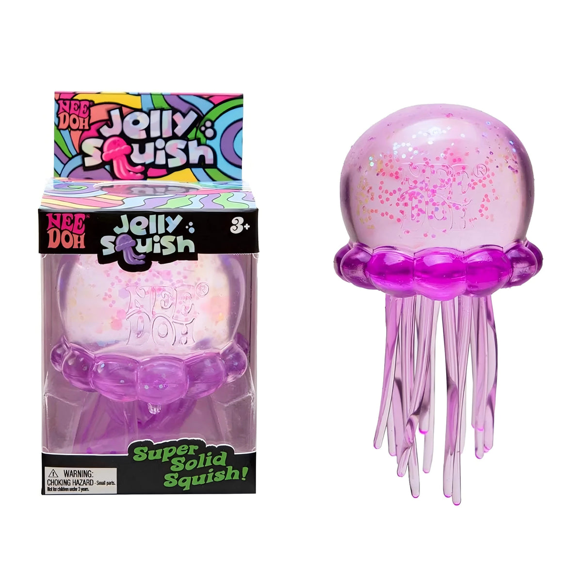 Trending Jelly Squish Duo – Jellyfish & Cube Sensory Fidgets
