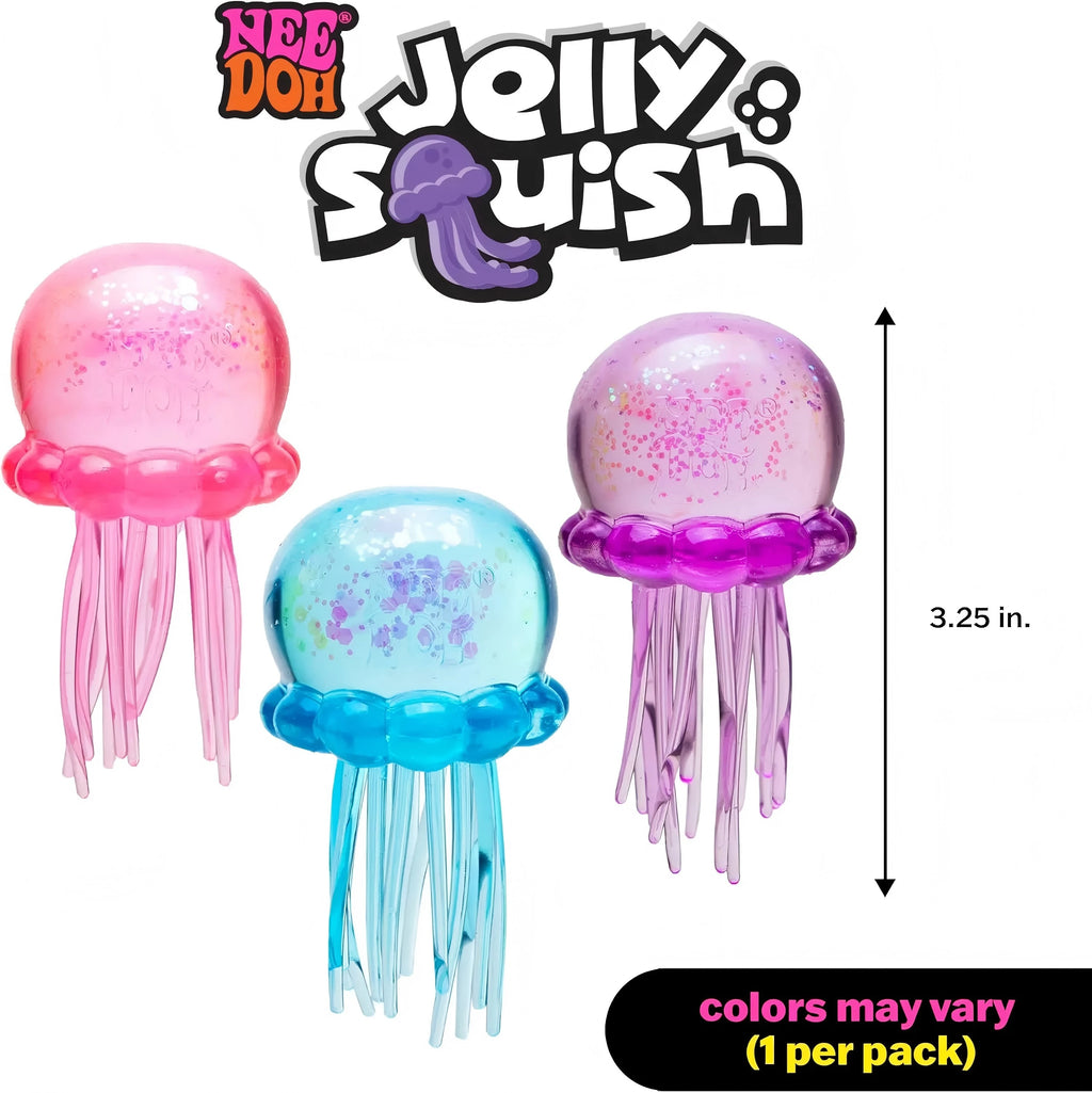 Trending Jelly Squish Duo – Jellyfish & Cube Sensory Fidgets