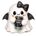 Bat Girl™ Ghost — Cute Halloween Bat-Wing Custom Shaped Pillow