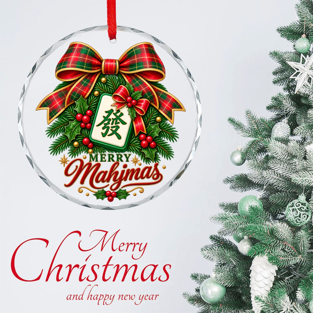 Mahjong Christmas Ornament